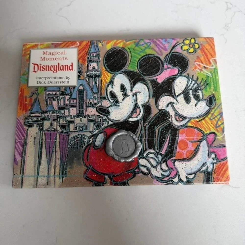 Disneyland Magical Moments Note Card Set Dick Duerrstein Stationery Vintage